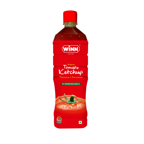 Winn - Tomato Ketchup Bottle (No Onion No Garlic), 950 gm