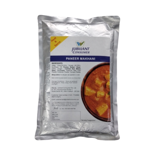 Jubilant - Paneer Makhani, 1 Kg, Ambient/Retort