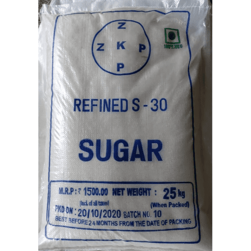 ZKP - Refined Sugar S-30, 25 Kg Bag