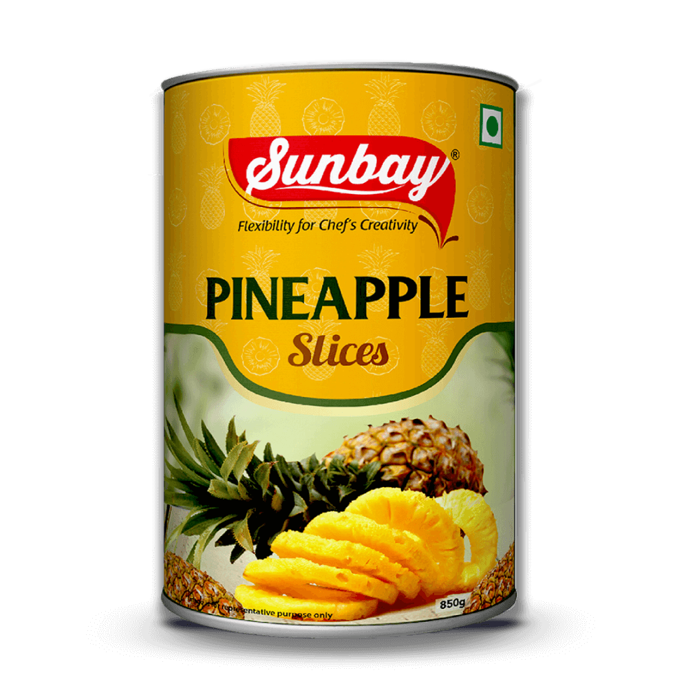 Sunbay - Pineapple Slices, 850 gm