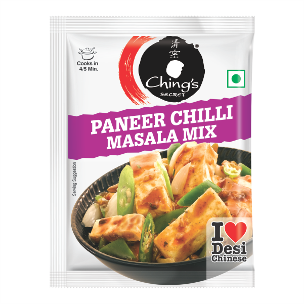 Ching's Secret - Paneer Chilli Masala Sachet, 20 gm (Pack of 20)