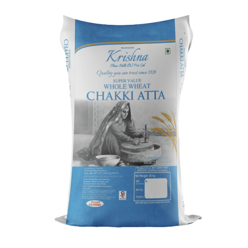 Krishna - Super Value Chakki Atta, 30 Kg