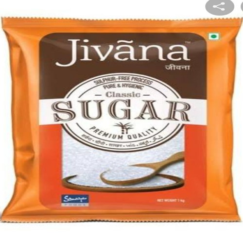 Jivana - Double Refined Sugar, 5 Kg