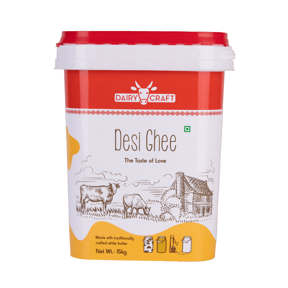 Dairy Craft - Desi Ghee Tub, 15 Kg