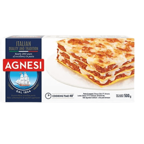 Agnesi - Lasagne Pasta, 500 gm