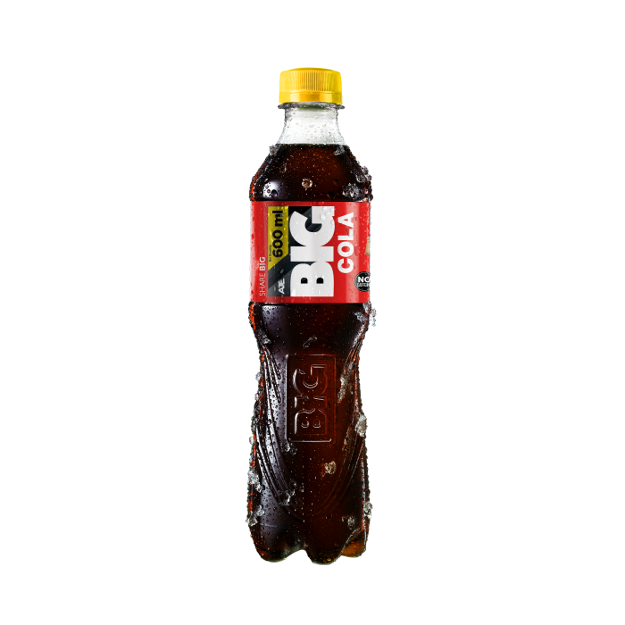 BIG - Cola Pet Bottle, 600 ml (Pack of 20) - MRP 30/pc