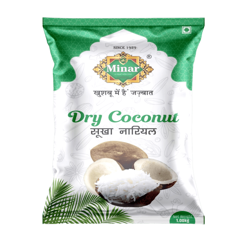 Minar - Dry Coconut (Khopra), 1 Kg