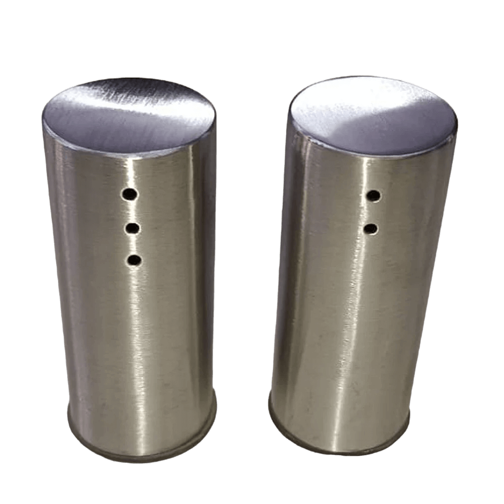 SS Salt & Pepper Dispenser Set