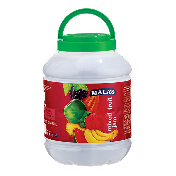 Mala's - Mix Fruit Jam, 4 Kg