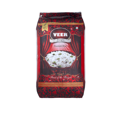 Veer - Mogra 1121 Basmati Rice, 30 Kg