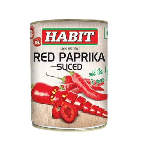 Habit - Sliced Red Paprika, (2.9 - 3 Kg)