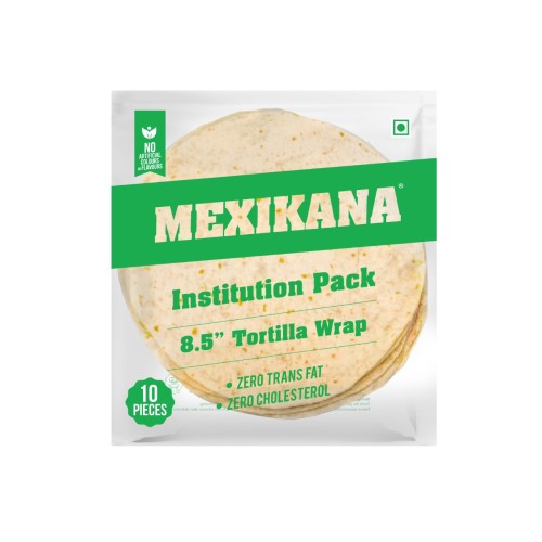 Mexikana - 8.5" Ambient Tortilla Wrap, 480 gm (Pack of 10)