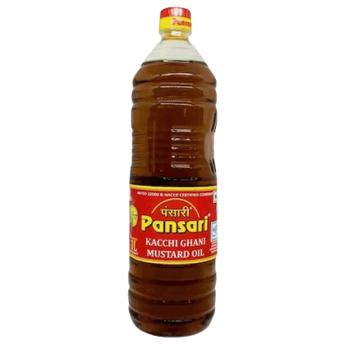 Pansari - Kacchi Ghani Mustard Oil, 1 L Bottle