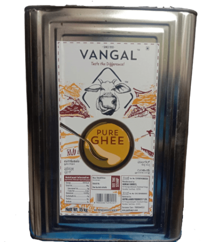 Vangal - Ghee, 15 Kg Tin