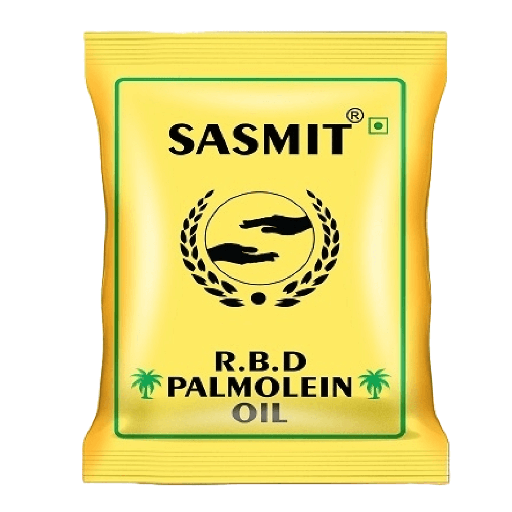 Sasmit - R.B.D. Refined Palmolein Oil, 870 gm Pouch (Pack of 15)