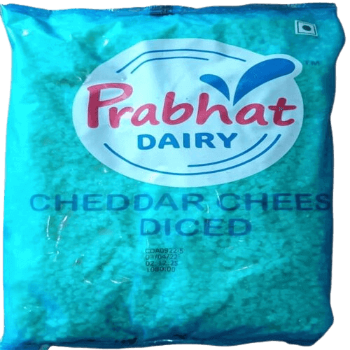 Prabhat - Cheddar Cheese (Diced), 2 Kg