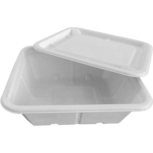 [CONTAINER ONLY] Fomex - 750 ml Rectangle Container, (Pack of 125)