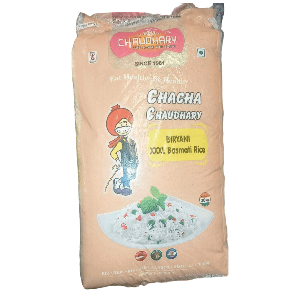 Chacha Chaudhary - Biryani XXXL Basmati Rice, 30 Kg