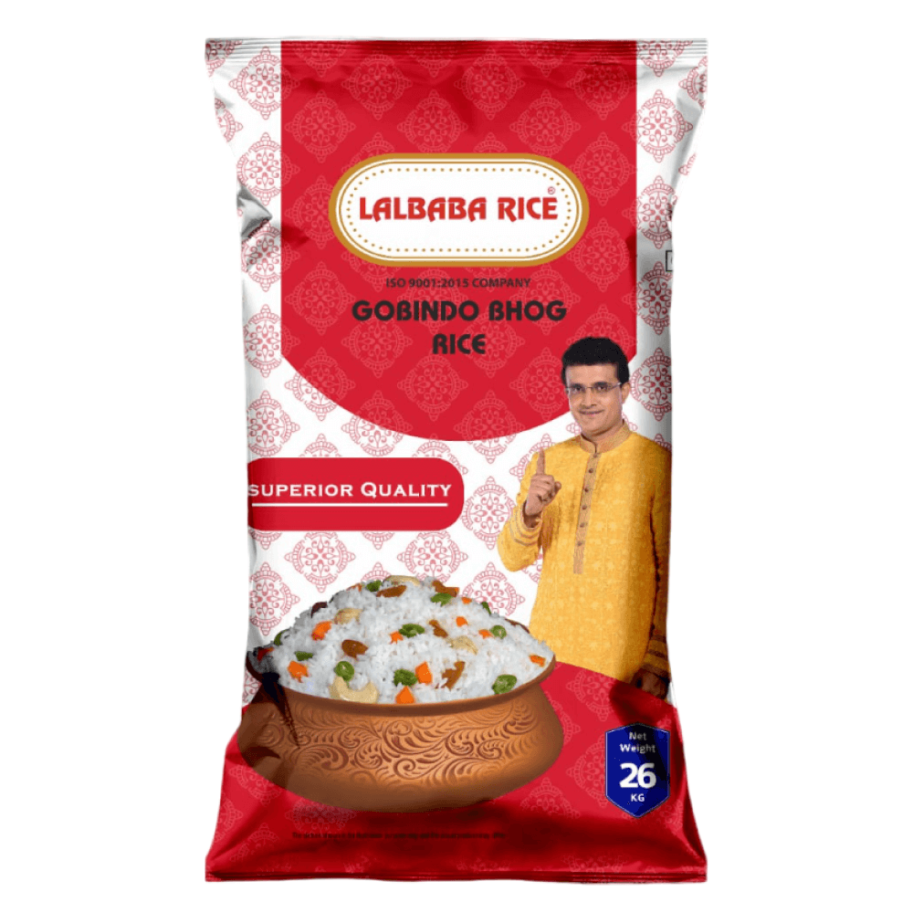 Lalbaba - Govindo Bhog (Jeera Samba) Rice, 26 Kg