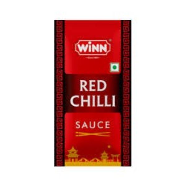 Winn - Red Chilli Sauce Sachet, 8 gm (Pack of 100)