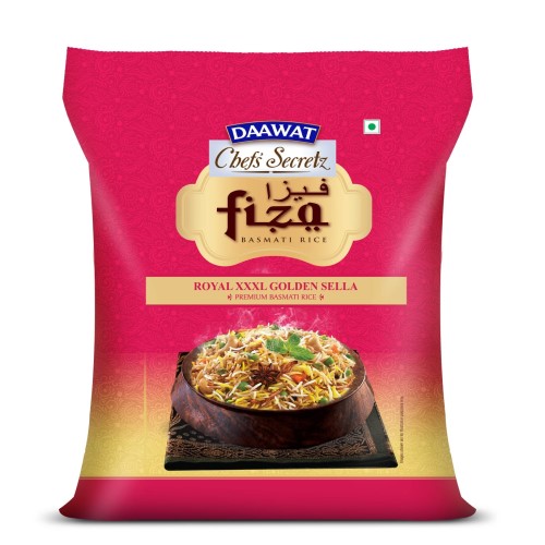 Daawat - Chef Secret's Fiza XXXL Golden Sella Basmati Rice, 30 Kg