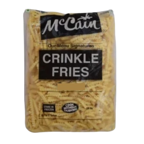 McCain - Crinkle Cut French Fries 11 mm, 2.5 Kg