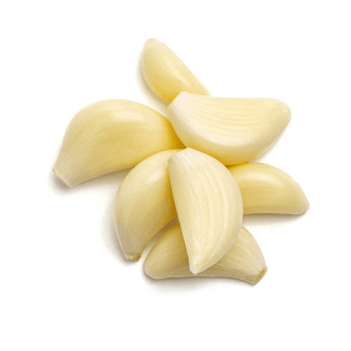 Garlic Peeled (Market Grade, Brown Spots and Pungency), 1 Kg