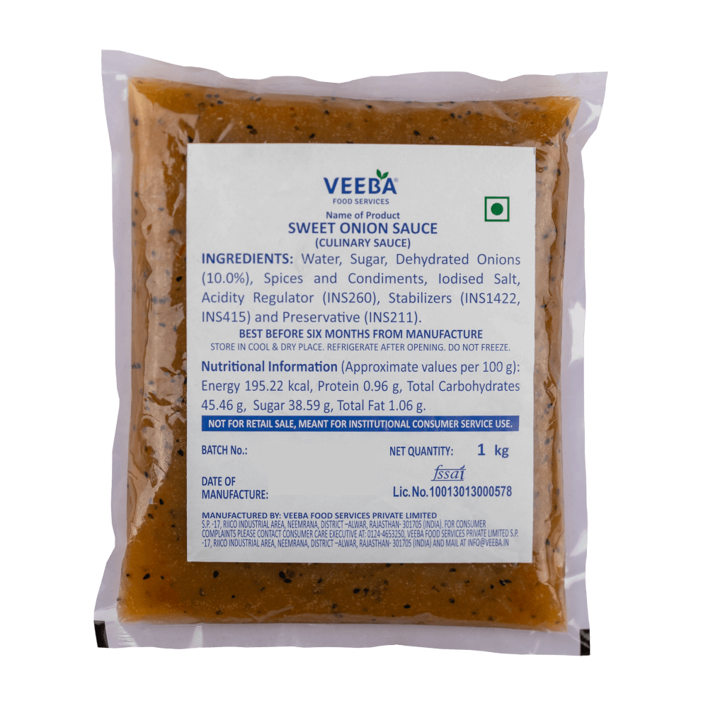Veeba - Sweet Onion Sauce, 1 Kg