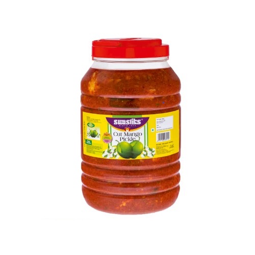 Swastiks - Cut Mango Pickle, 5 Kg Jar