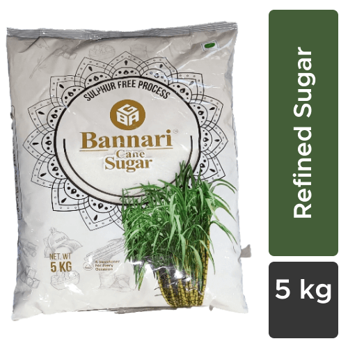 Bannari - Double Refined Sugar, 5 Kg