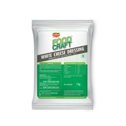 Food Craft (Del Monte) - White Cheese Dressing, 1 Kg