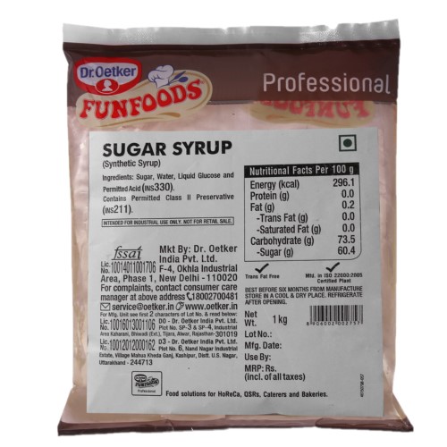 Funfoods - Sugar Syrup, 1 Kg