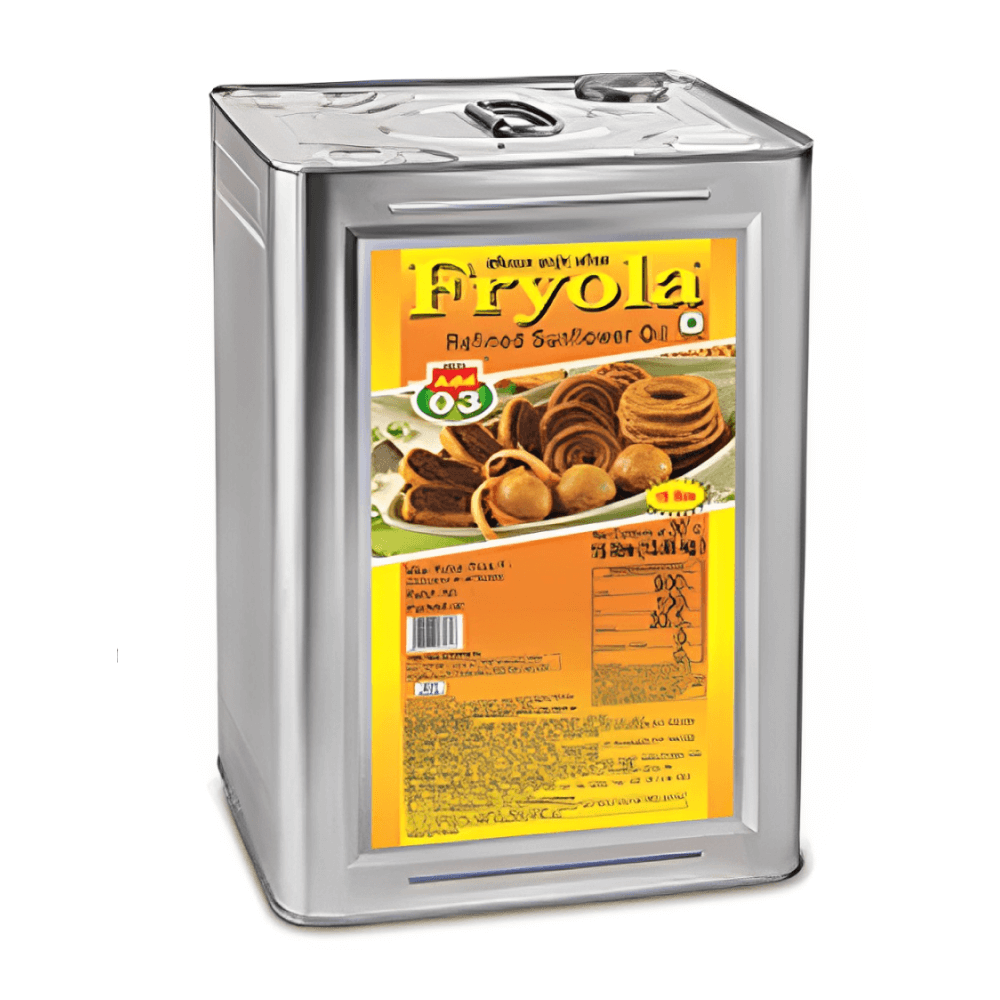 Fryola - Refined Sunflower Oil, 15 Kg Tin