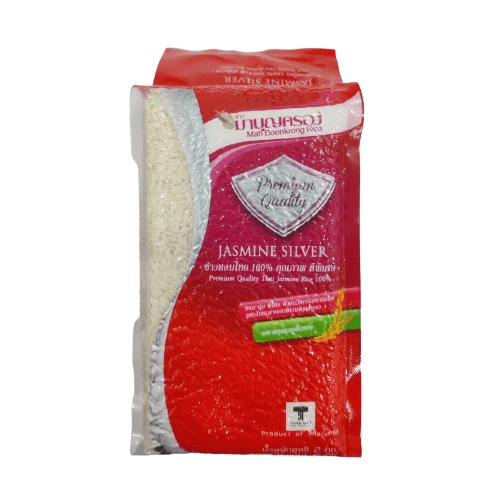 MBK - Premium Jasmine Raw Rice - Silver, 2 Kg Pack