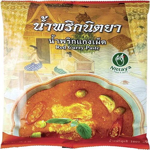 Nittaya - Red Curry Paste (Non Veg), 1 Kg