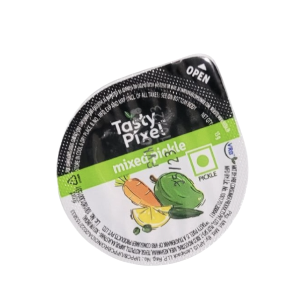 Tasty Pixel (Veeba) - Mixed Pickle (Blister Pack), 15 gm (Pack of 90)