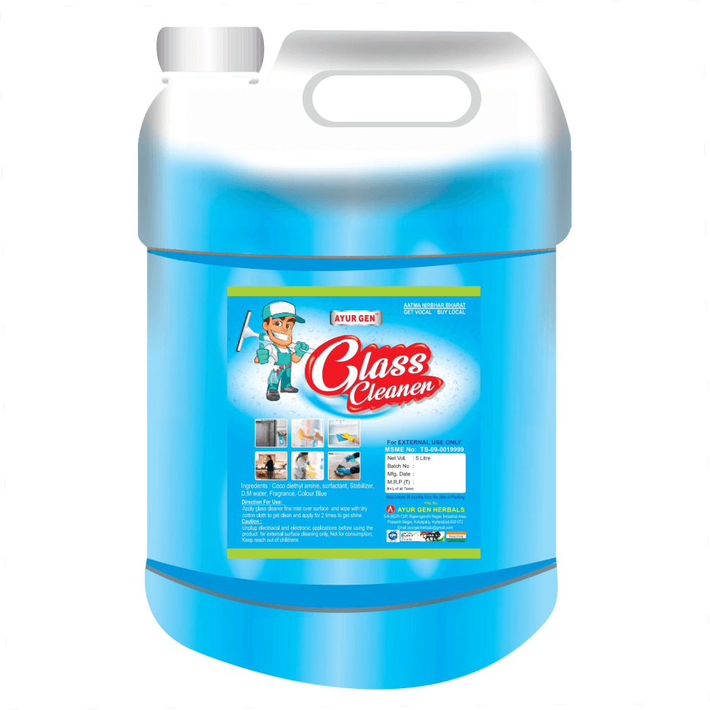 Ayurgen - Glass Cleaner, 5 L