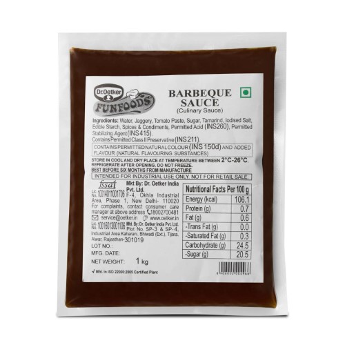 Funfoods - Barbecue Sauce (Professional), 1 Kg