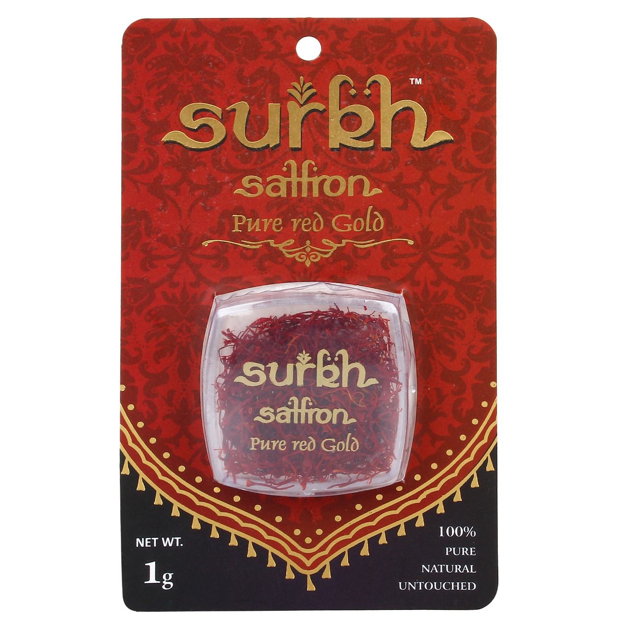 Surkh - Saffron, 1 gm
