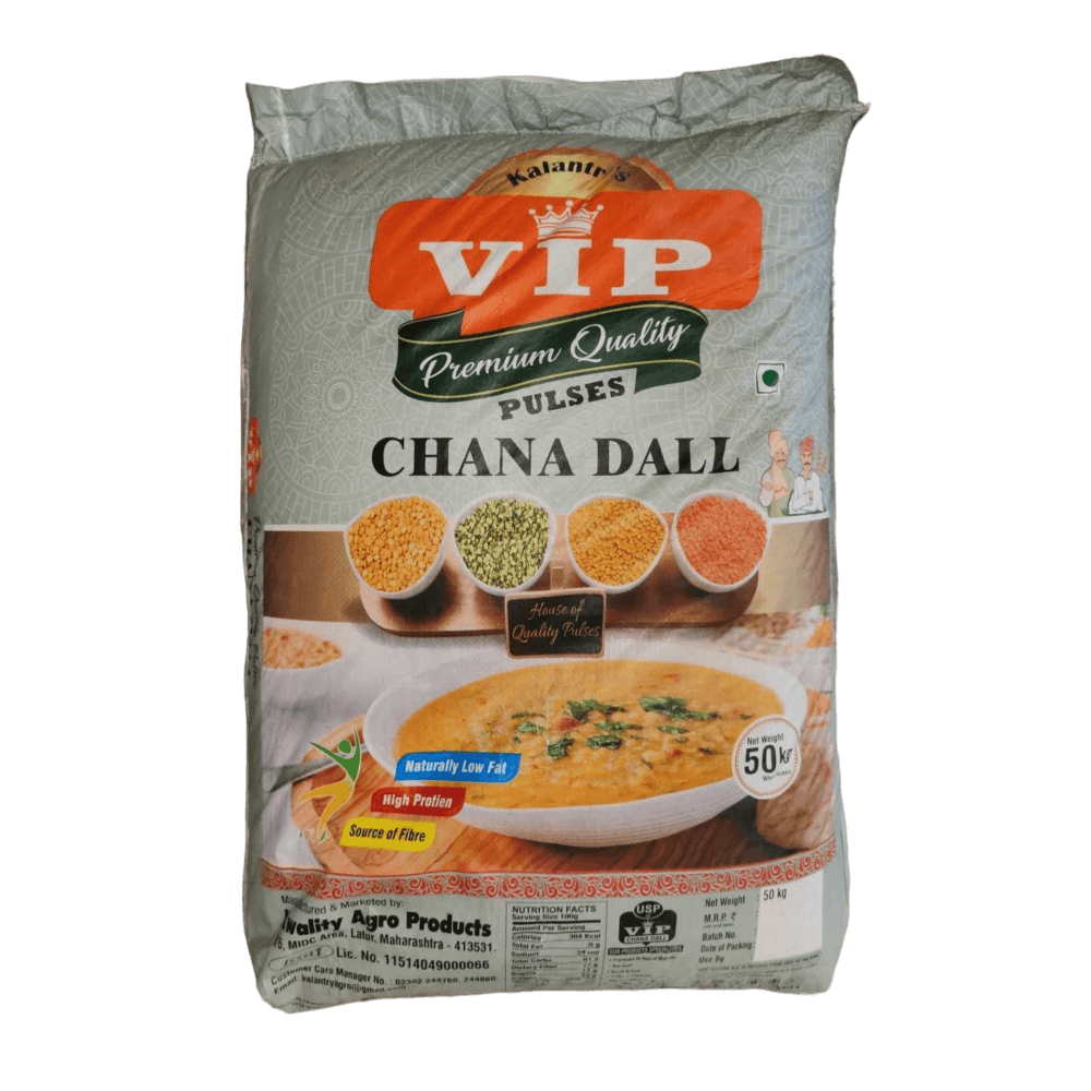 VIP - Chana Dal, 50 Kg