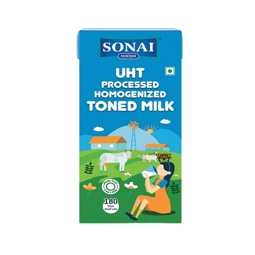 Sonai - UHT Toned Milk, 1 L