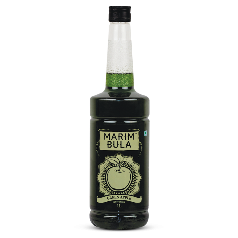 Marimbula - Green Apple Syrup, 1 L