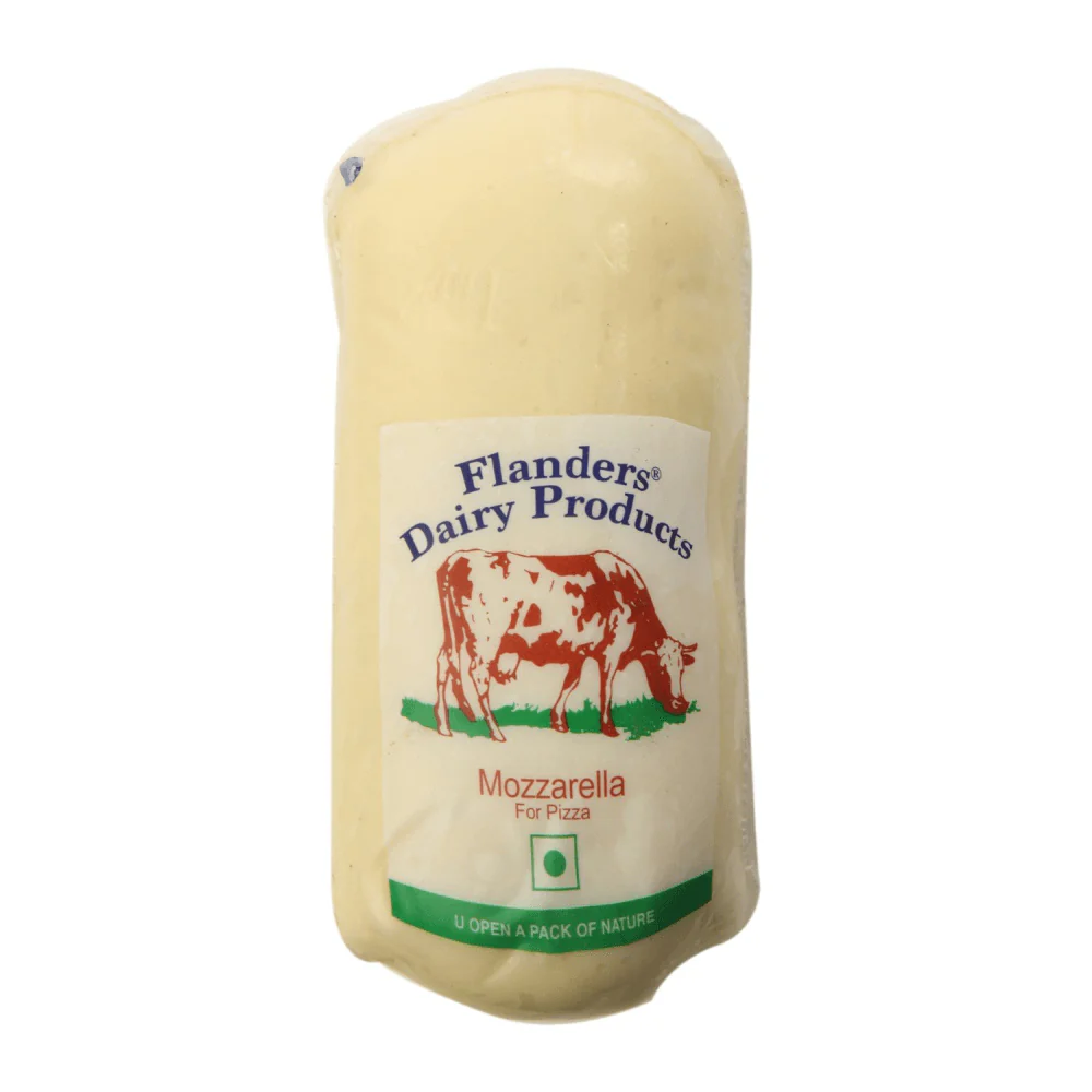 Flanders - Mozzarella Block Cheese, 16 Kg Box