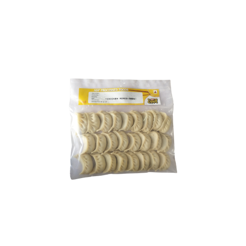 Zippy Chicken Momo, 500 gm (20 gm/pc) (Pack of 25), Frozen