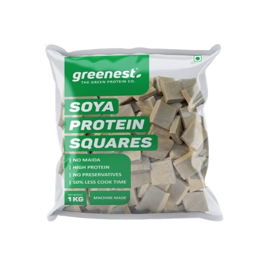 Greenest - Soya Protein Chaap Square, 1 Kg