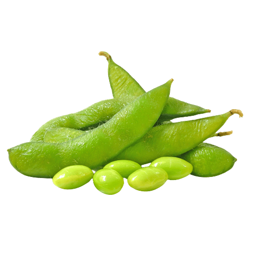 Frozen Edamame Unpeeled, 500 gm