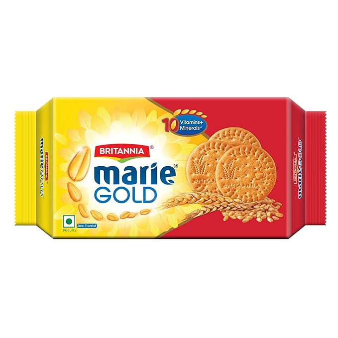 Britannia - Marie Gold Biscuits, 250 gm (Pack of 36)