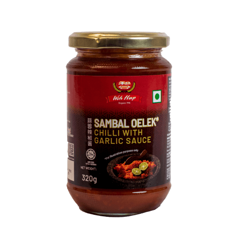 Woh Hup - Sambal Oelek (Chilli with Garlic Sauce), 320 gm