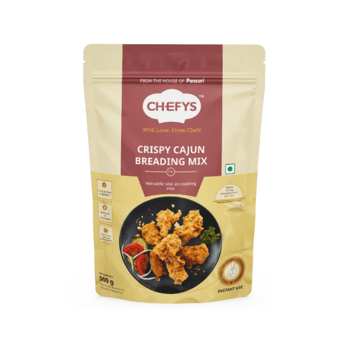 Chefy - Crispy Cajun Breading Mix, 500 gm