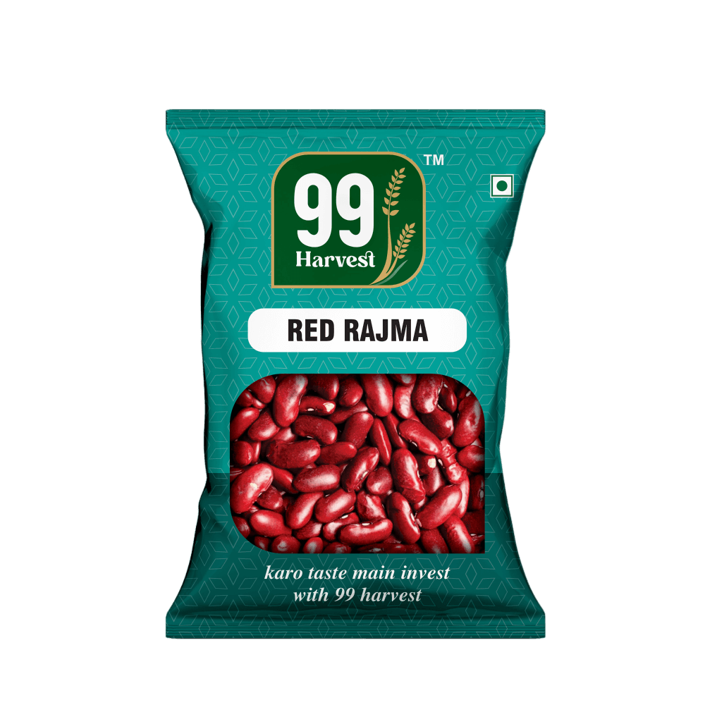 99 Harvest - Red Rajma, 1 Kg (IP Pack)